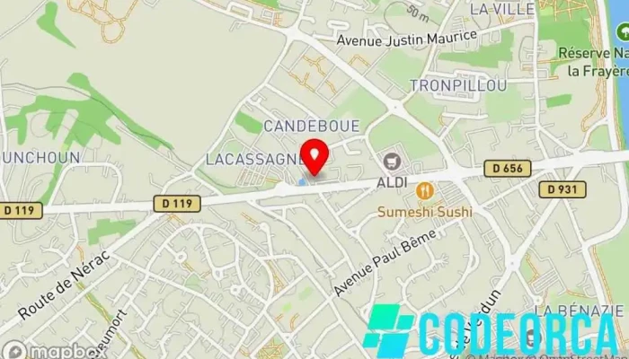 carte de PANO Passage d'Agen Le Magasin d'enseignes, Agence de publicité, Magasin de bannières publicitaires, Magasin d'enseignes lumineuses, Société de flocage à Le Passage