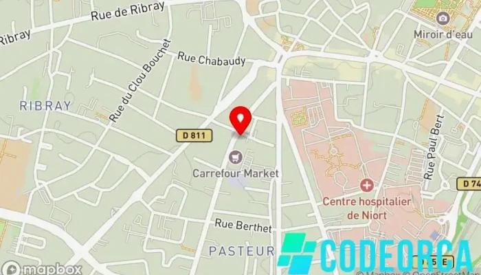 carte de Piqlo Concepteur de sites Web à Niort