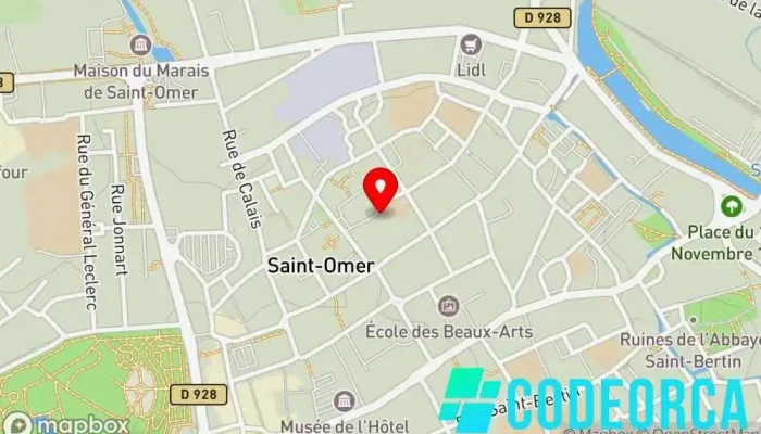 carte de P.n.a. Pub.audit Agence de publicité à Saint-Omer