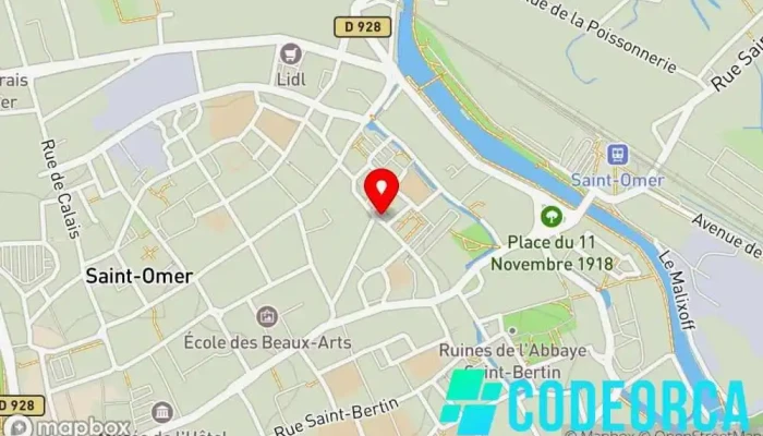 carte de Précieuse Com Agence de publicité, Agence de marketing, Concepteur de sites Web à Saint-Omer