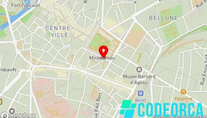 carte de Promotion et Développement des Métiers de Bouche SARL Salon d'artisanat, Agence de publicité à Niort