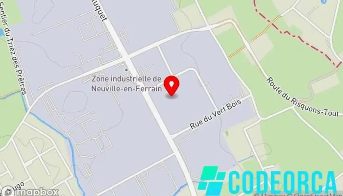 Pubos -  Carte - Neuville-en-ferrain