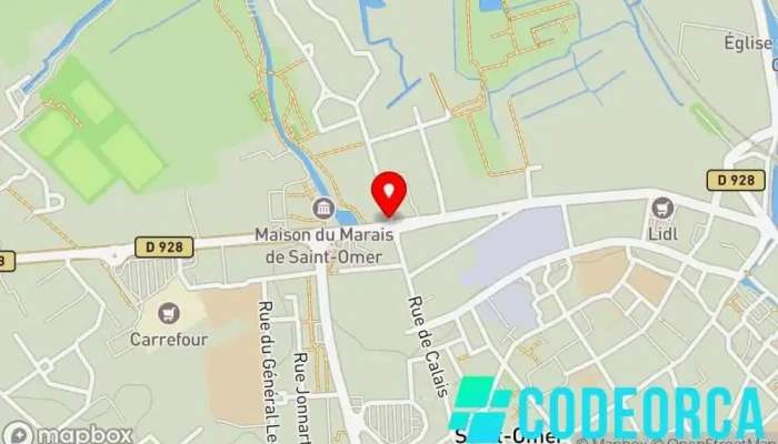 carte de RHIZOM COMMUNICATION Agence de publicité, Graphiste, Agence de marketing, Imprimeur à Saint-Omer