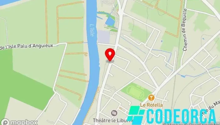 carte de SAP Publicité Magasin d'enseignes à Libourne