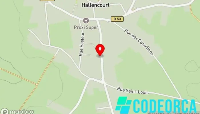 Sarl Eag -  Carte - Hallencourt