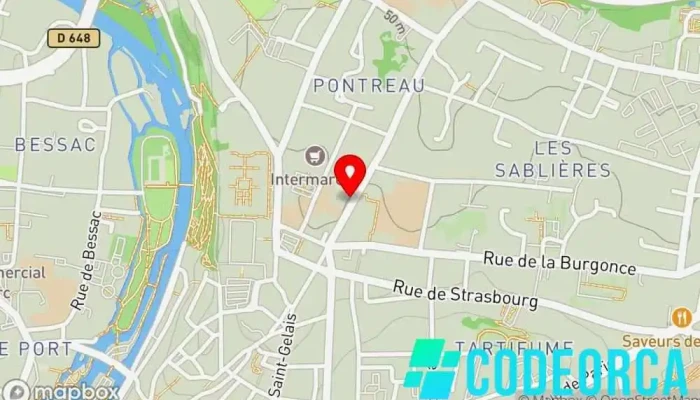 carte de Sherpa Agence de relations publiques, Agence de publicité, Graphiste, Marketing à Niort