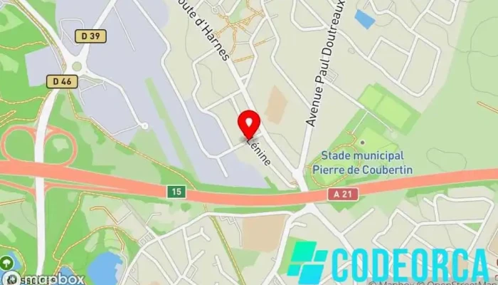 Simocom Carte - Montigny-en-gohelle