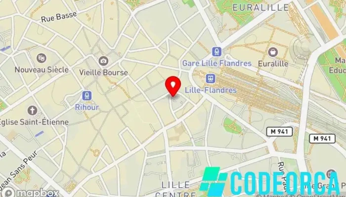 Square Garden -  Carte - Lille