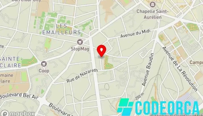 carte de SVPLIM Concepteur de sites Web, Service de marketing Internet, Consultant en marketing à Limoges