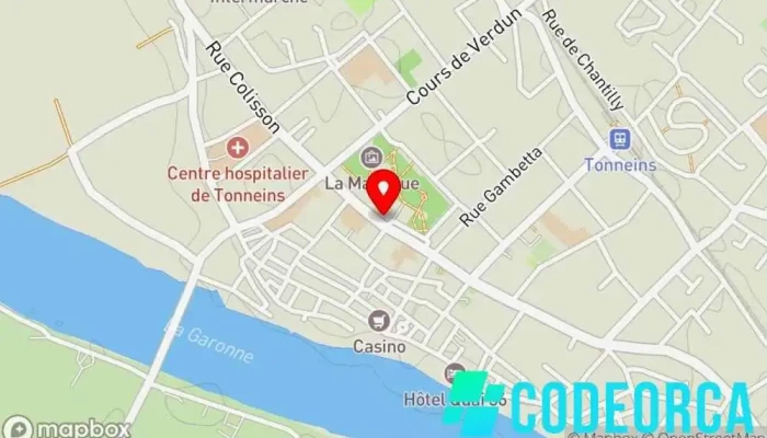 carte de Symzo Agence de marketing à Tonneins