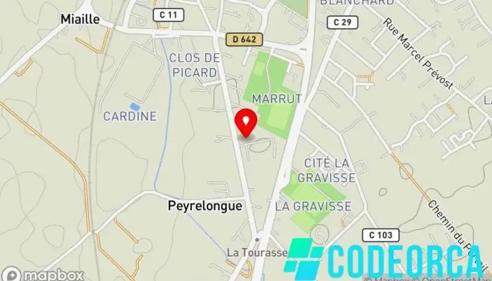 carte de Syndicat Intercommunal de Transports Scolaires d'Aiguillon et Port-Sainte-Marie Association ou organisation à Aiguillon