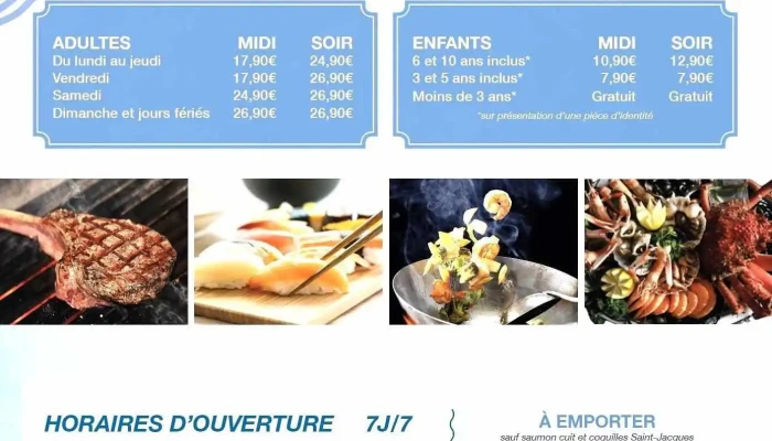 Terre Et Mer -  Menu - Jaux