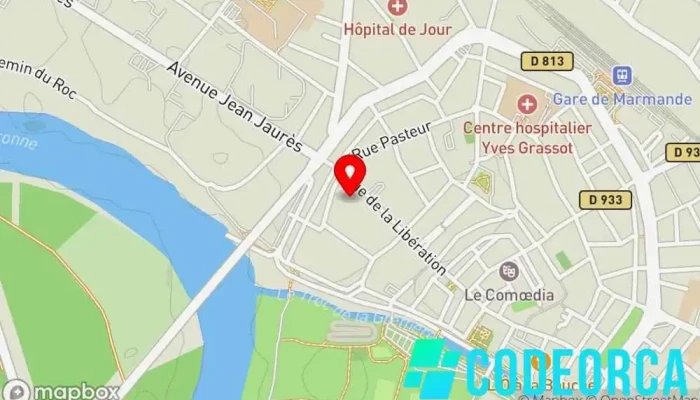 carte de Valérie Bleys Agence de marketing à Marmande