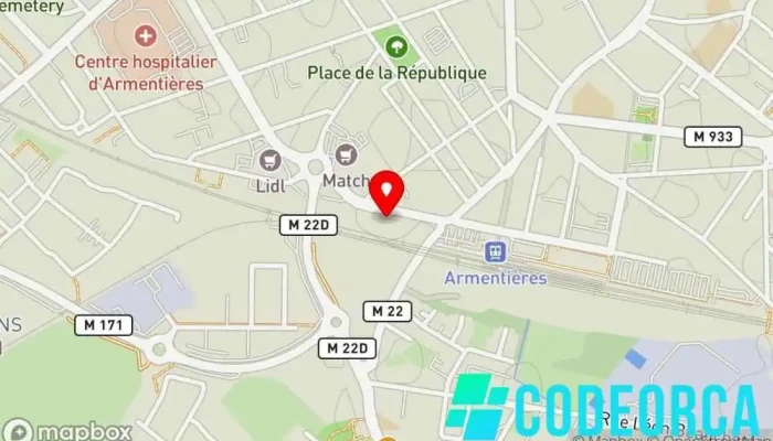 carte de Véronique FOURNIER Communication Agence de publicité à Armentières