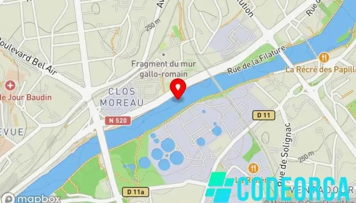 carte de Wabi Sabi Consulting Agence de publicité à Limoges