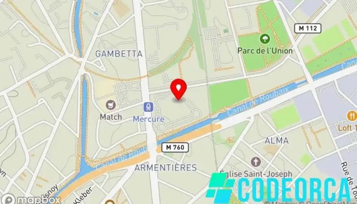 We Display -  Carte - Tourcoing