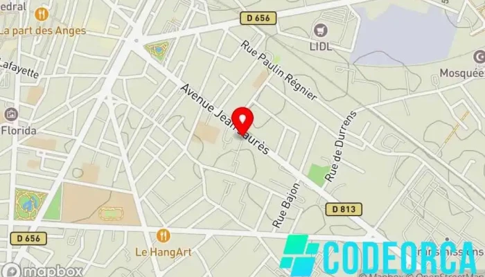 carte de YP CONCEPT Agence de publicité à Agen